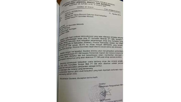 Izin tambang