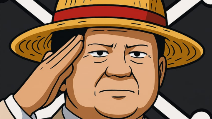 Bendera One Piece dan Merah Putih: Prabowo, Luffy dan Nasionalisme yang Luka one piece